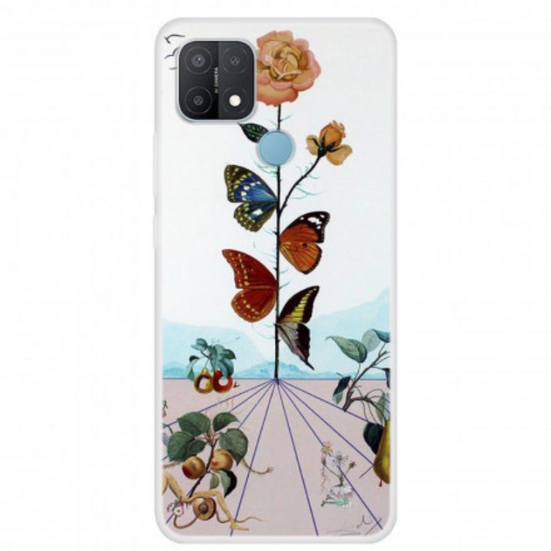 Cover Oppo A15 Farfalle Della Natura