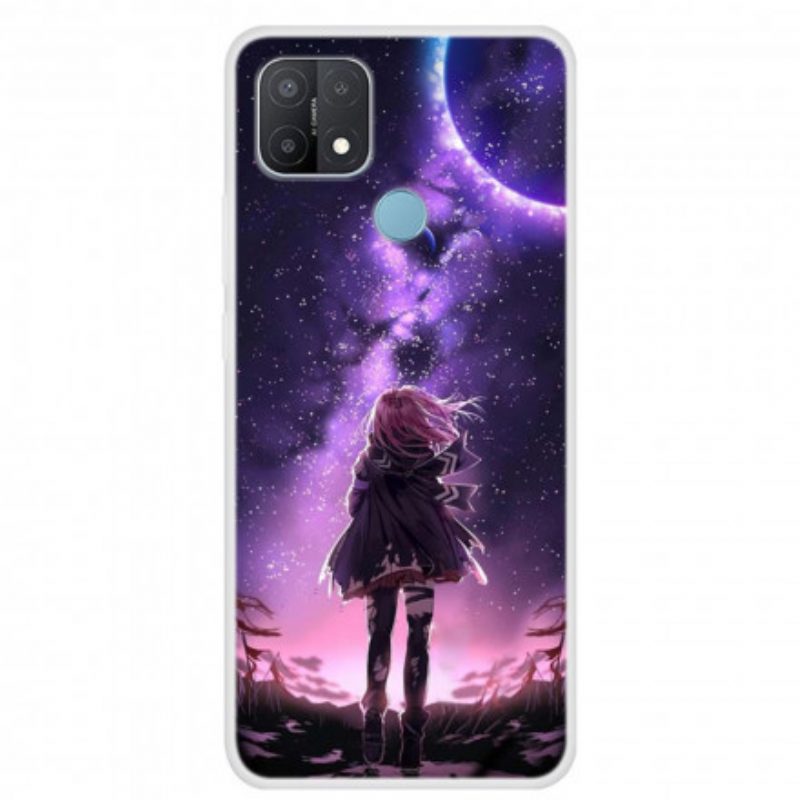 Cover Oppo A15 Luna Piena Magica