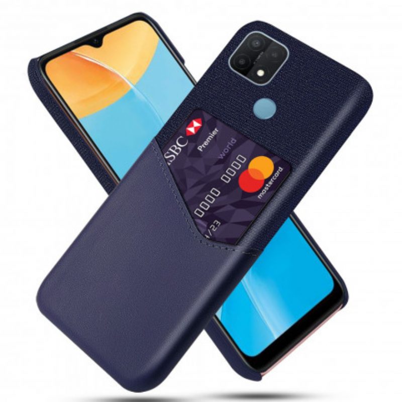 Cover Oppo A15 Titolare Della Carta Ksq