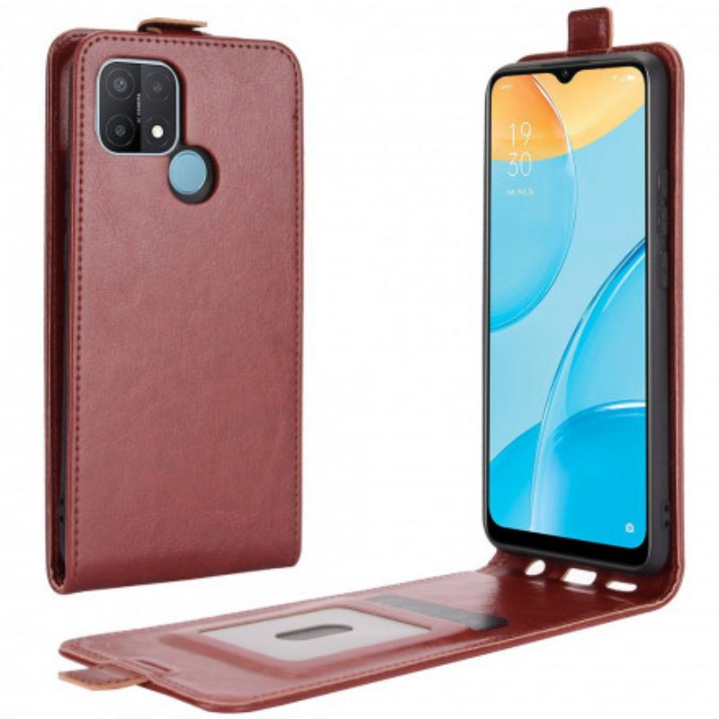 Custodia in pelle Oppo A15 Folio Cover Pieghevole