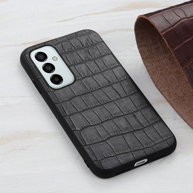 Cover Samsung Galaxy M23 5G Vera Pelle Di Coccodrillo