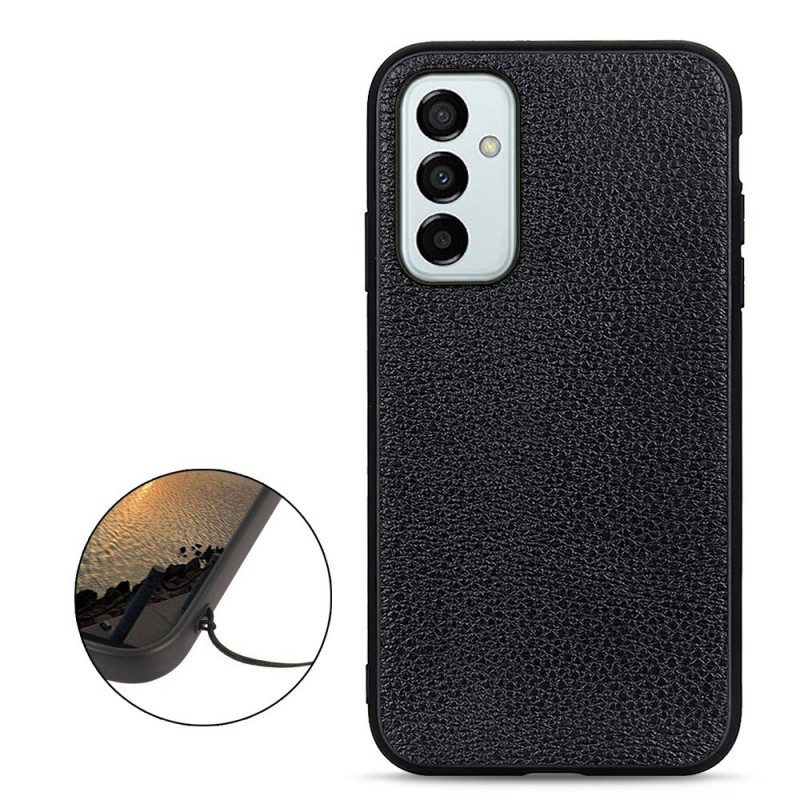 Cover Samsung Galaxy M23 5G Vera Pelle Di Litchi