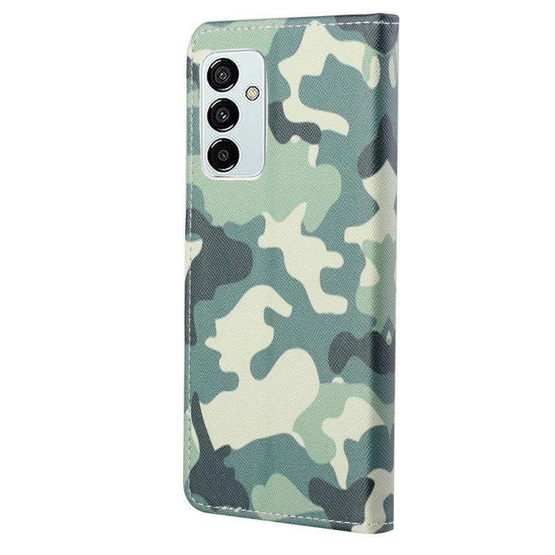 Custodia in pelle Samsung Galaxy M23 5G Camuffare