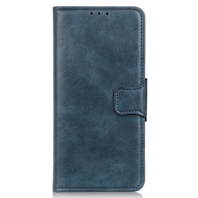 Custodia in pelle Samsung Galaxy M23 5G Chiusura Reversibile Effetto Pelle