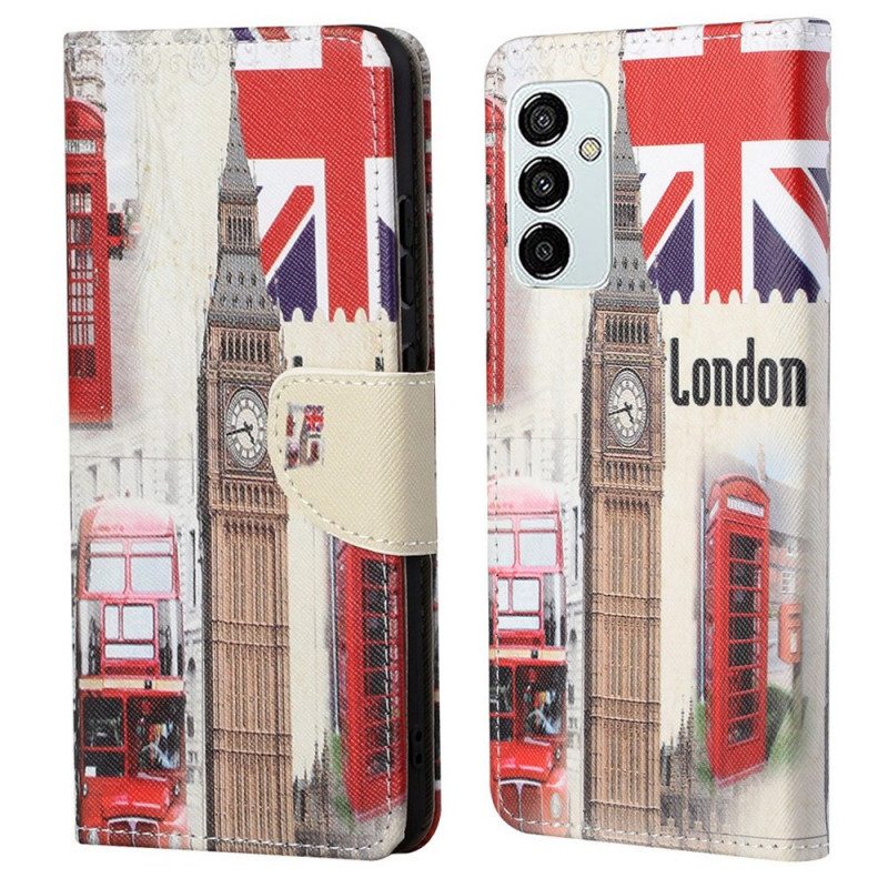 Custodia in pelle Samsung Galaxy M23 5G Londra