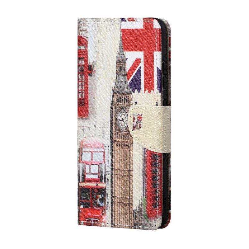 Custodia in pelle Samsung Galaxy M23 5G Londra