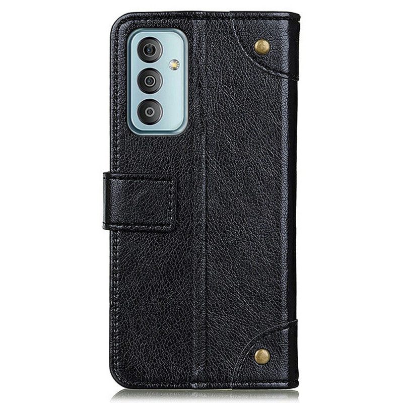 Custodia in pelle Samsung Galaxy M23 5G Pelle Nappa Vintage