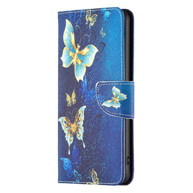 Folio Cover Samsung Galaxy M23 5G Belle Farfalle