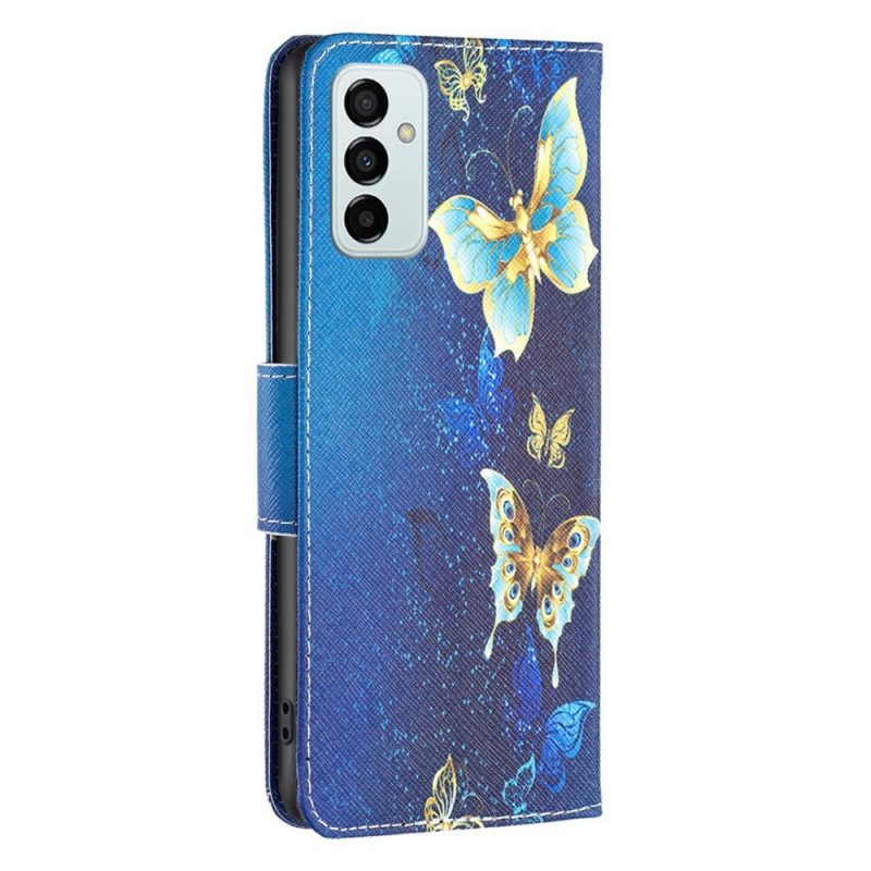 Folio Cover Samsung Galaxy M23 5G Belle Farfalle