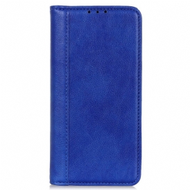 Folio Cover Samsung Galaxy M23 5G Custodia in pelle Cuoio Spaccato