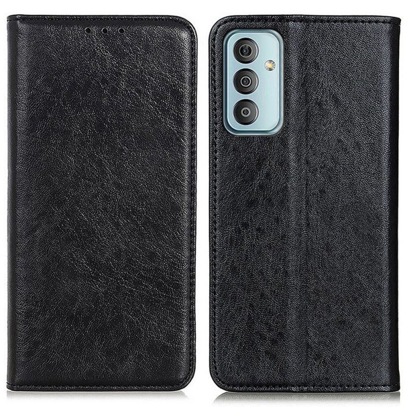 Folio Cover Samsung Galaxy M23 5G Custodia in pelle Stile In Pelle Martellata