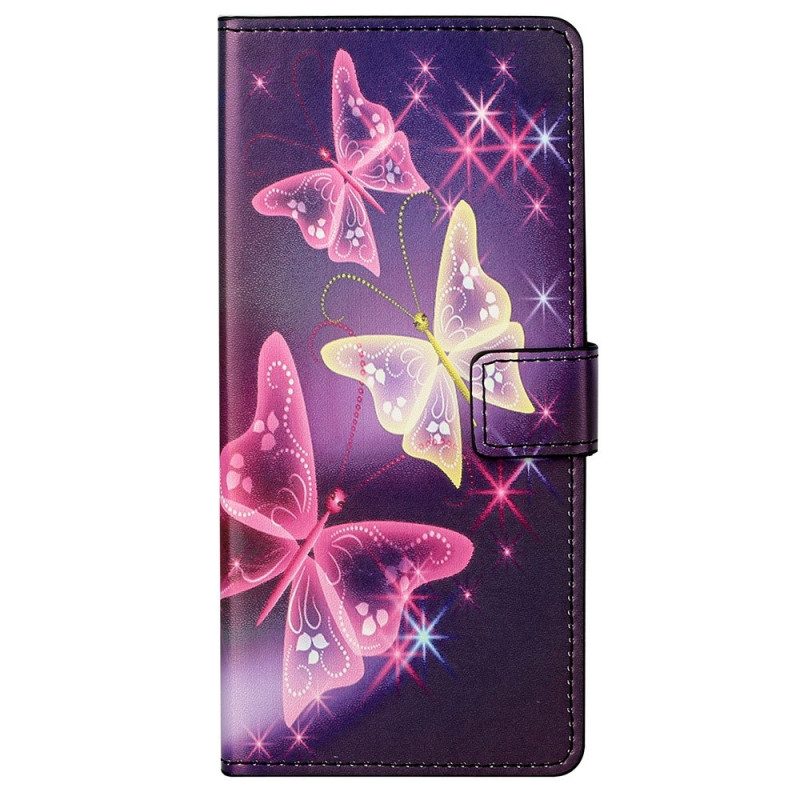 Folio Cover Samsung Galaxy M23 5G Farfalle Farfalle