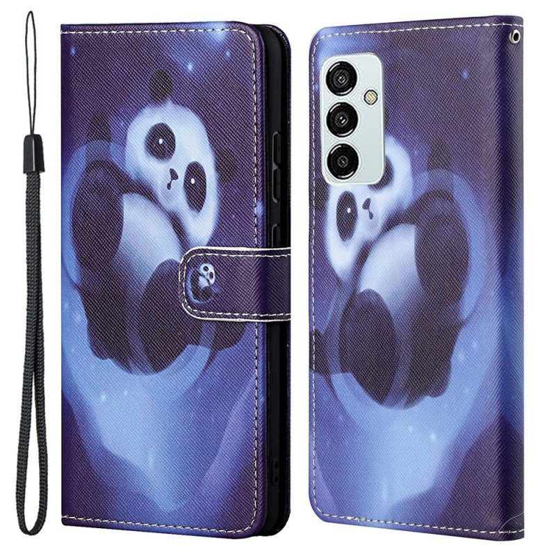 Folio Cover Samsung Galaxy M23 5G Panda Strappy