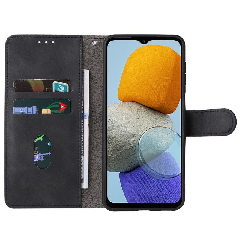 Folio Cover Samsung Galaxy M23 5G Strappy Skin-touch