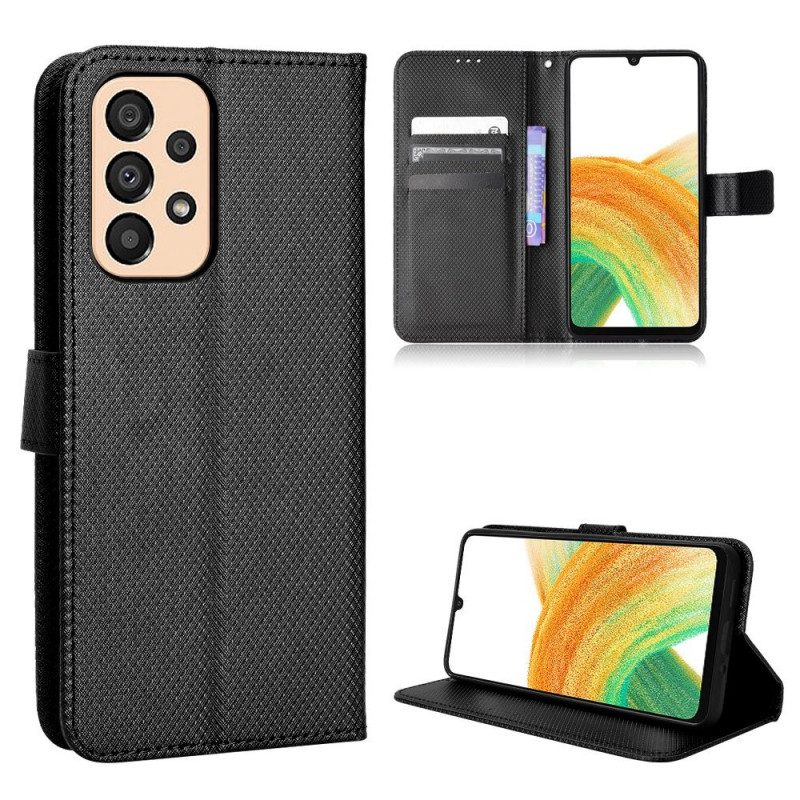 Folio Cover Samsung Galaxy M23 5G Strutturato