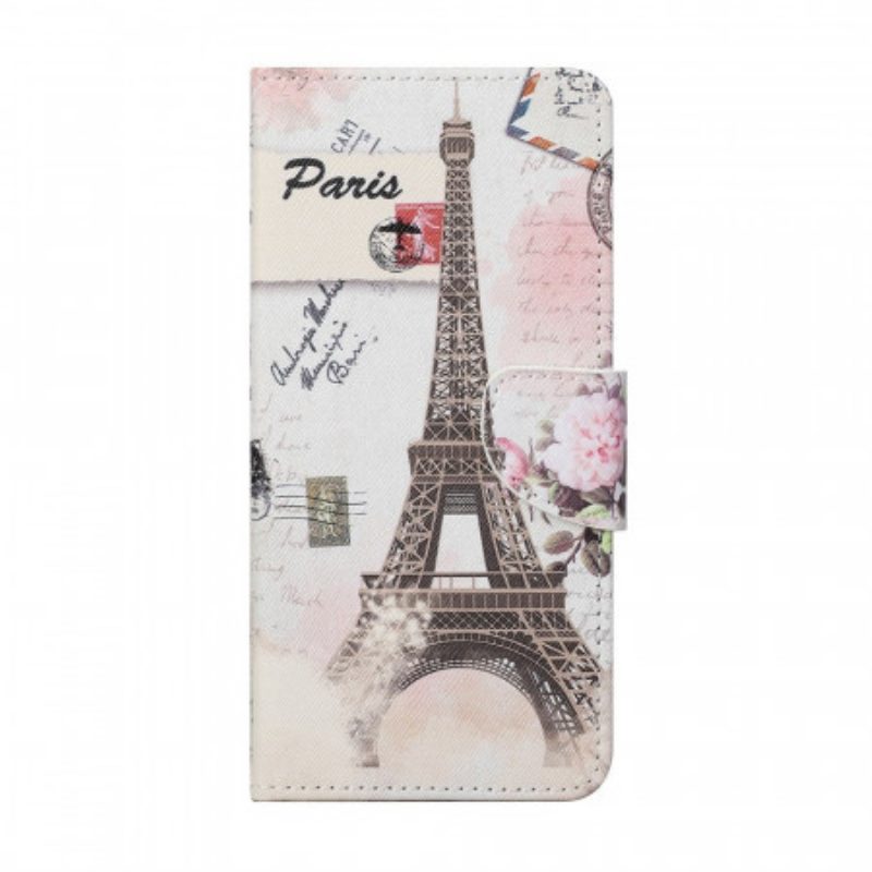 Folio Cover Samsung Galaxy M23 5G Torre Eiffel D'epoca