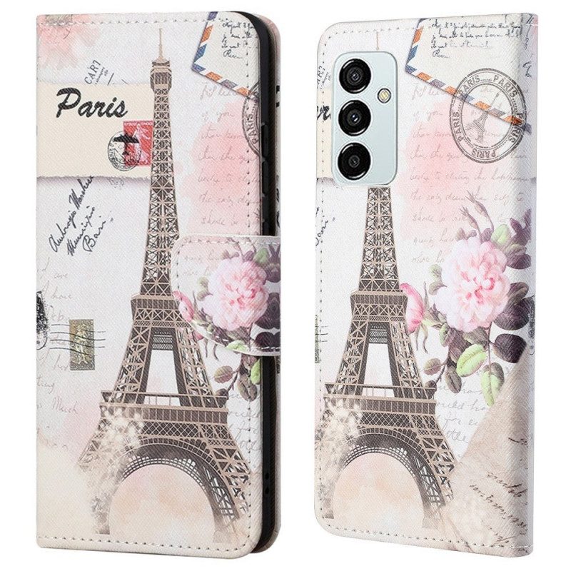 Folio Cover Samsung Galaxy M23 5G Torre Eiffel D'epoca