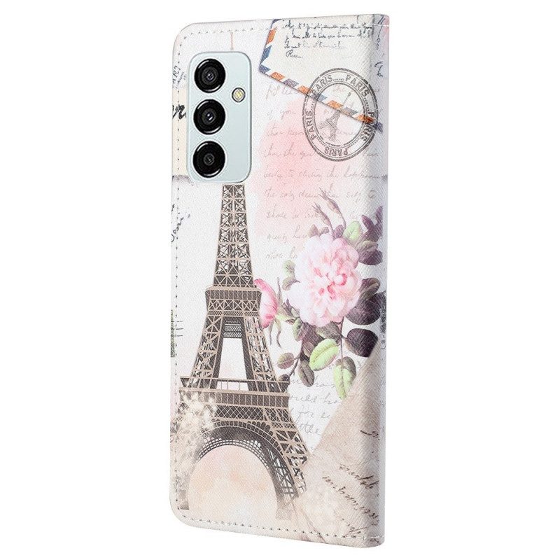 Folio Cover Samsung Galaxy M23 5G Torre Eiffel D'epoca