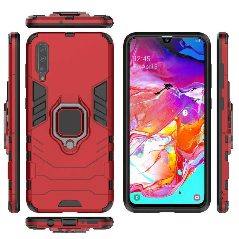 Cover Samsung Galaxy A70 Anello Resistente