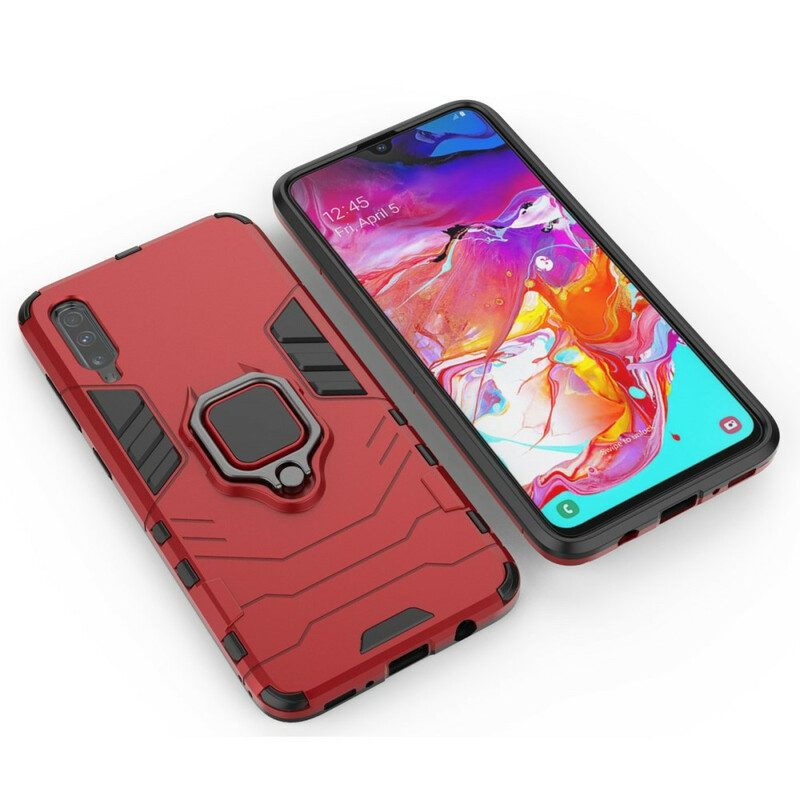 Cover Samsung Galaxy A70 Anello Resistente