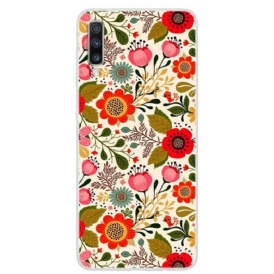 Cover Samsung Galaxy A70 Arazzo Floreale