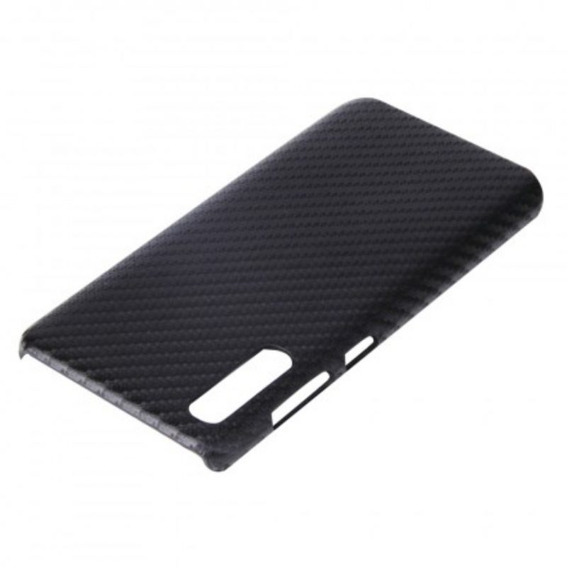 Cover Samsung Galaxy A70 Fibra Di Carbonio