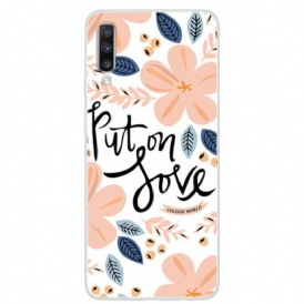 Cover Samsung Galaxy A70 Indossa Amore