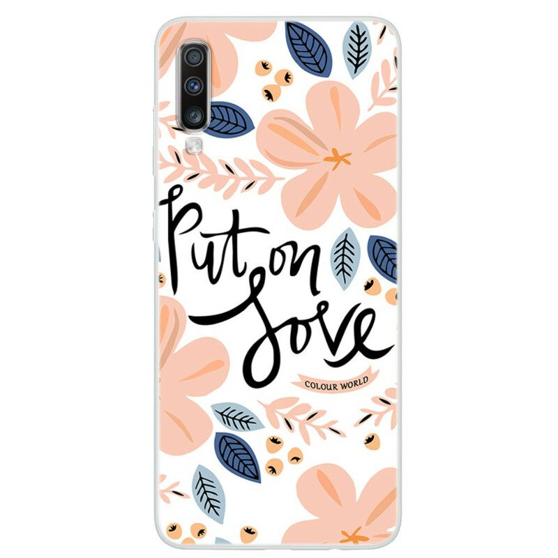 Cover Samsung Galaxy A70 Indossa Amore