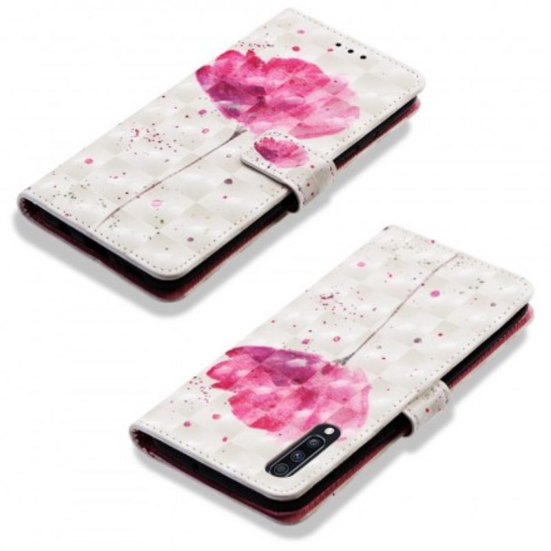 Cover Samsung Galaxy A70 Papavero Dell'acquerello