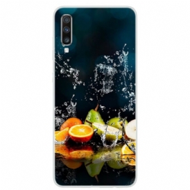 Cover Samsung Galaxy A70 Spruzzata Di Agrumi