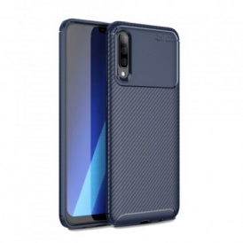 Cover Samsung Galaxy A70 Struttura Flessibile In Fibra Di Carbonio