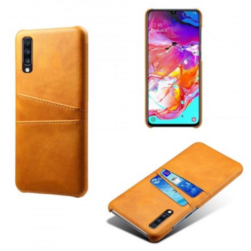 Cover Samsung Galaxy A70 Titolare Della Carta