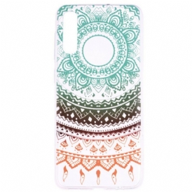 Cover Samsung Galaxy A70 Vintage Mandala Colorato Senza Soluzione Di Continuità