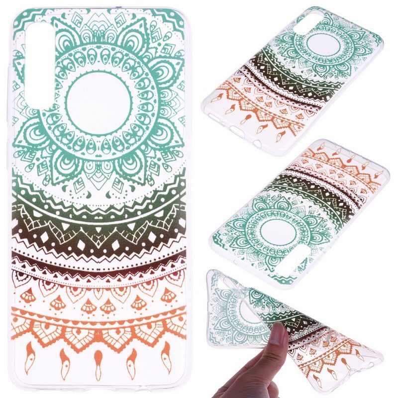 Cover Samsung Galaxy A70 Vintage Mandala Colorato Senza Soluzione Di Continuità