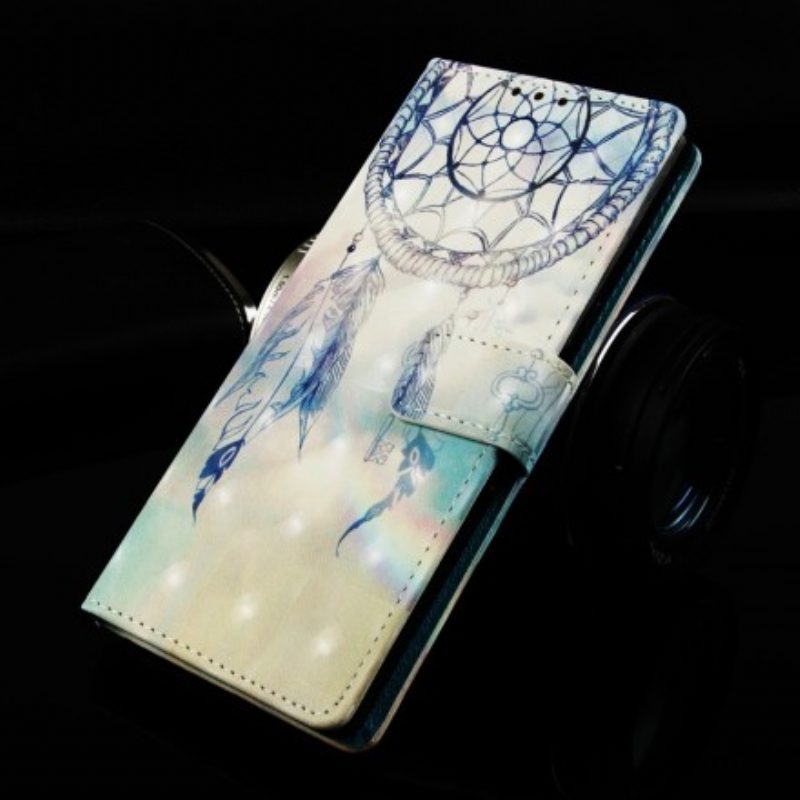 Folio Cover Samsung Galaxy A70 Acchiappasogni Pastello