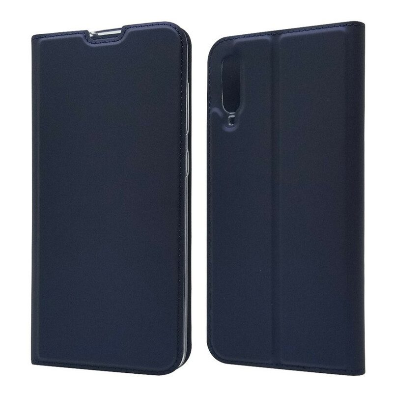 Folio Cover Samsung Galaxy A70 Custodia in pelle Chiusura Magnetica