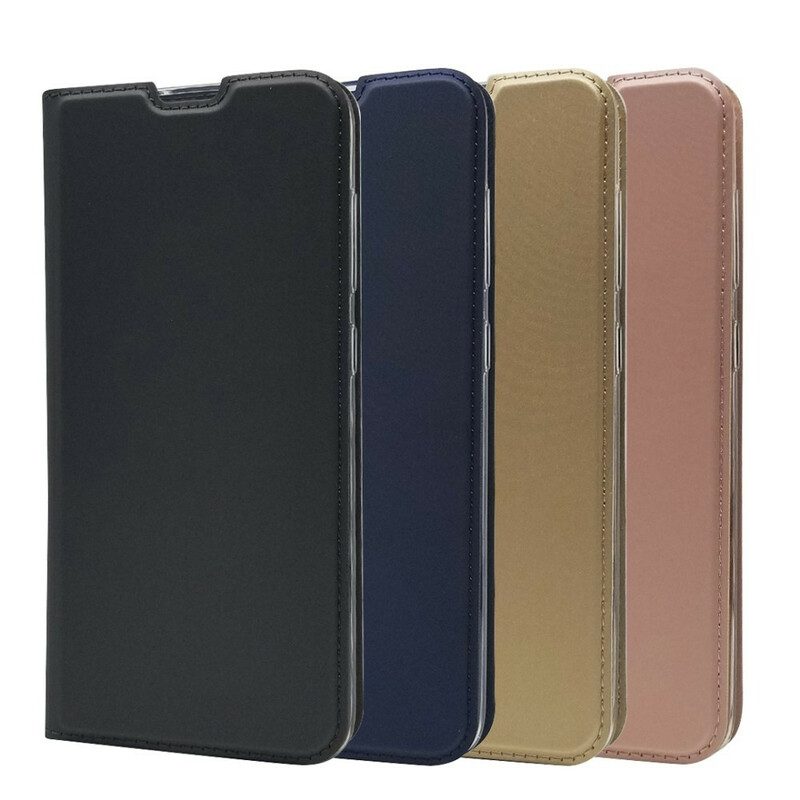 Folio Cover Samsung Galaxy A70 Custodia in pelle Chiusura Magnetica