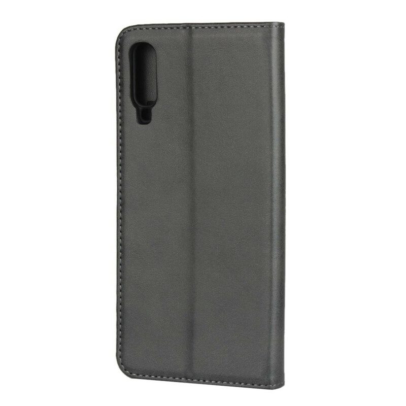 Folio Cover Samsung Galaxy A70 Custodia in pelle Stile Pelle Sobrietà