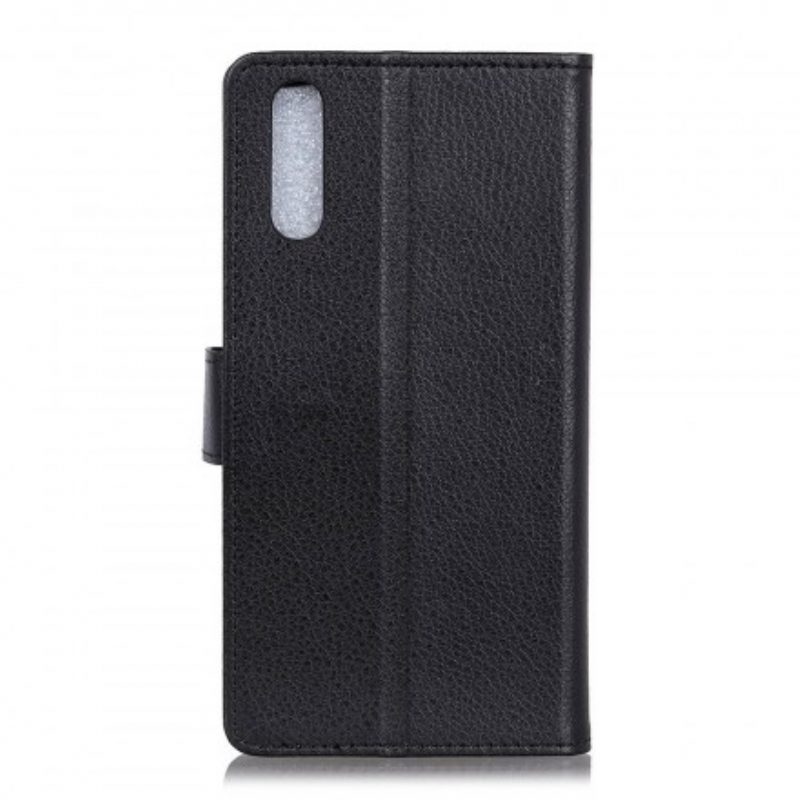 Folio Cover Samsung Galaxy A70 Ecopelle Tradizionale