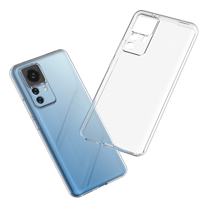 Cover Xiaomi 12T / 12T Pro Silicone Flessibile Trasparente