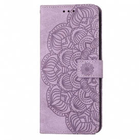 Custodia in pelle Xiaomi 12T / 12T Pro Mandala Barocco Strappy