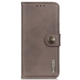 Custodia in pelle Xiaomi 12T / 12T Pro Similpelle Khazneh