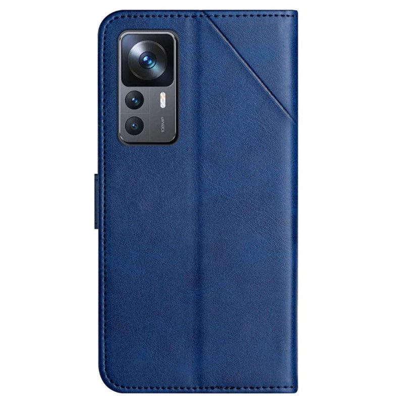 Custodia in pelle Xiaomi 12T / 12T Pro X Design Stile In Pelle Geo