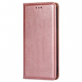 Folio Cover Xiaomi 12T / 12T Pro Custodia in pelle Effetto Pelle Verniciata