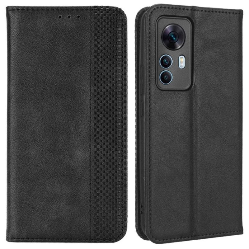 Folio Cover Xiaomi 12T / 12T Pro Custodia in pelle Elegante