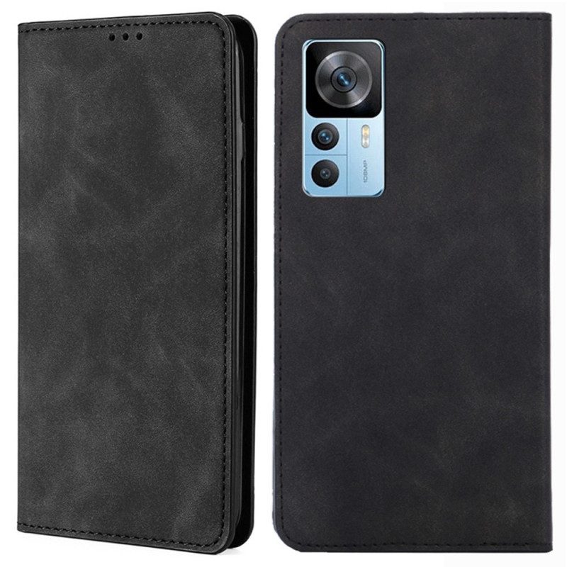 Folio Cover Xiaomi 12T / 12T Pro Custodia in pelle Eleganza In Ecopelle