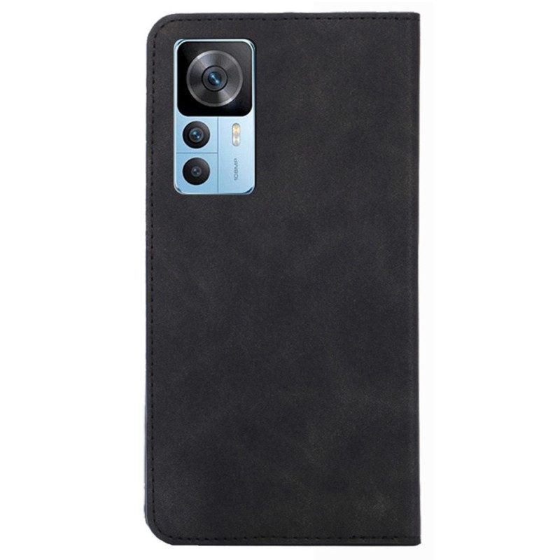 Folio Cover Xiaomi 12T / 12T Pro Custodia in pelle Eleganza In Ecopelle