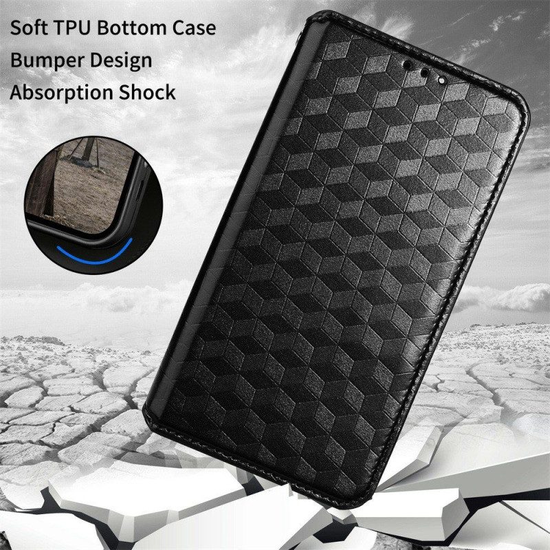 Folio Cover Xiaomi 12T / 12T Pro Custodia in pelle Modello 3d