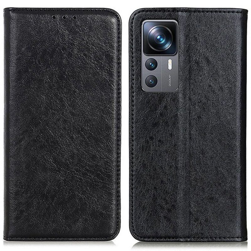 Folio Cover Xiaomi 12T / 12T Pro Custodia in pelle Stile In Pelle