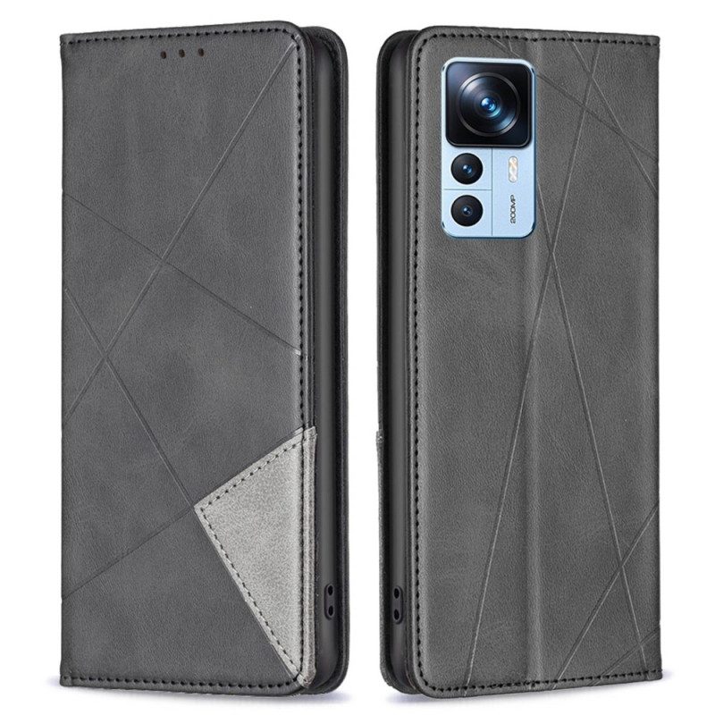 Folio Cover Xiaomi 12T / 12T Pro Custodia in pelle Stile D'artista